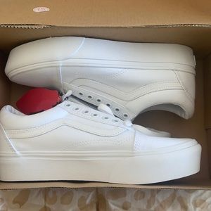 vans old skool platform shoes